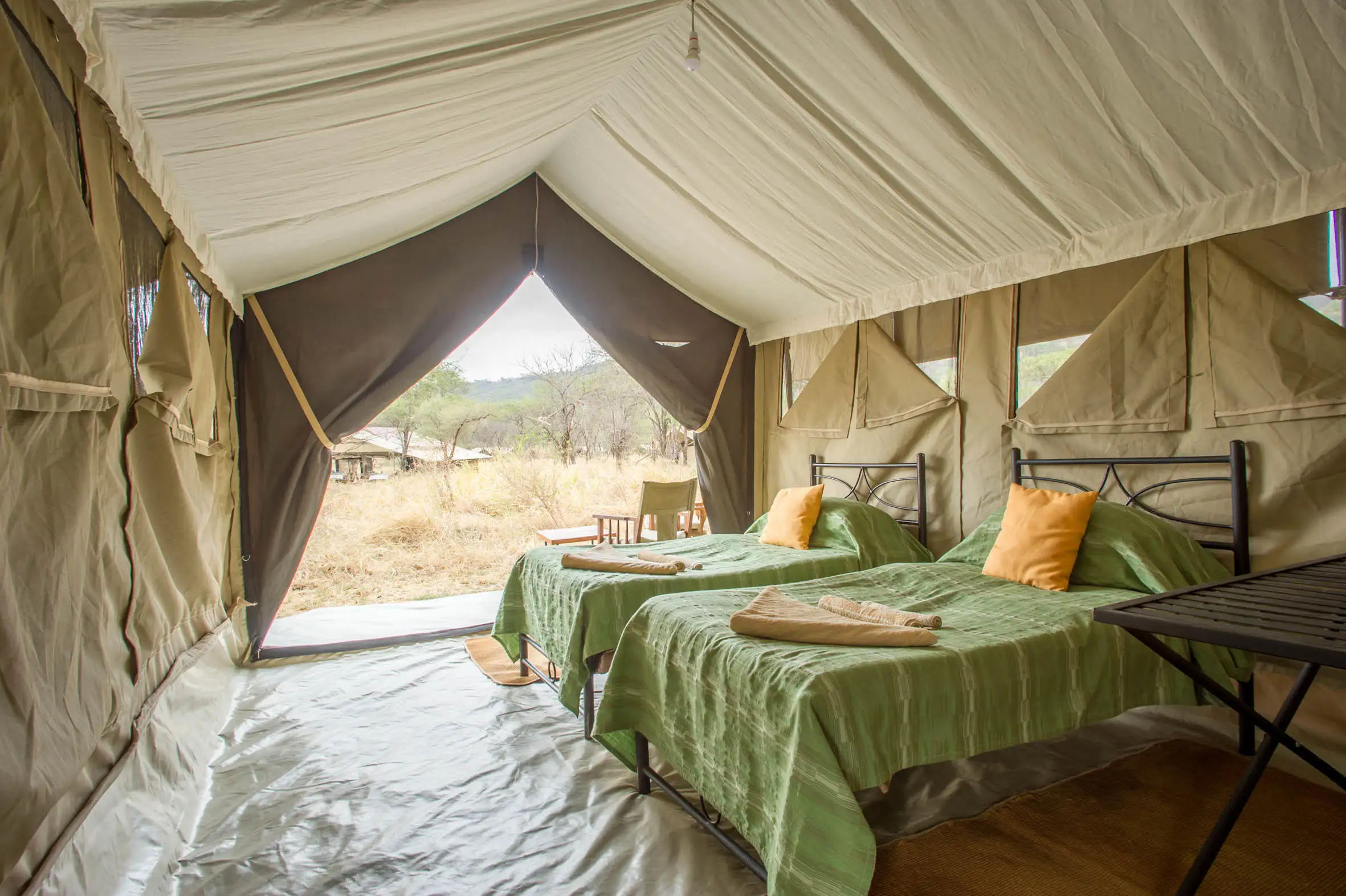 Mid-Range Tented Camps